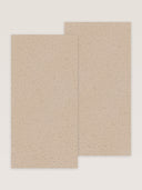 Wandpaneel in der Farbe Hellbraun, zwei Paneele nebeneinander