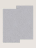 Wandpaneel in der Farbe Hellgrau, zwei Paneele nebeneinander