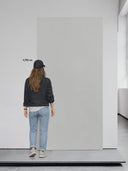 Wandpaneel Lichtgrau – 122 x 244 cm