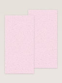 Wandpaneel in der Farbe Rosa, zwei Paneele nebeneinander