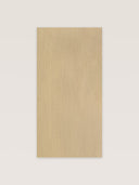 Wandpaneel in Holzoptik, Abachi, Vorderansicht