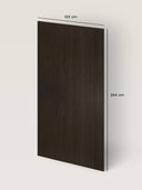 Wandpaneel in Holzoptik, Eiche Braun, Maße