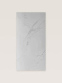 Wandpaneel in Marmoroptik, Carrara Grau, Vorderansicht