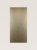 Wandpaneel in Metalloptik, Champagner, Vorderansicht