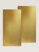 Wandpaneel in Metalloptik, Gold, zwei Paneele nebeneinander