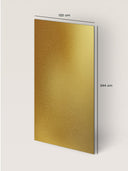 Wandpaneel in Metalloptik, Gold, Maße