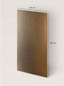 Wandpaneel in Metalloptik, Rosé, Maße