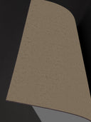 Softstone Wandpaneel, Braun, gebogenes Paneel zur Demonstration der Flexibilität