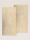 Softstone Wandpaneel, Creme, zwei Paneele nebeneinander