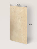 Softstone Wandpaneel, Creme, Aufbau