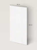 Softstone Wandpaneel, Weiss, Aufbau