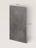 Wandpaneel in Steinoptik, Beton Grau, Maße