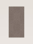Wandpaneel in Stoffoptik, Boucle Braun, Vorderansicht