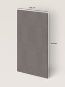 Wandpaneel in Stoffoptik, Farbe Grau, Maße